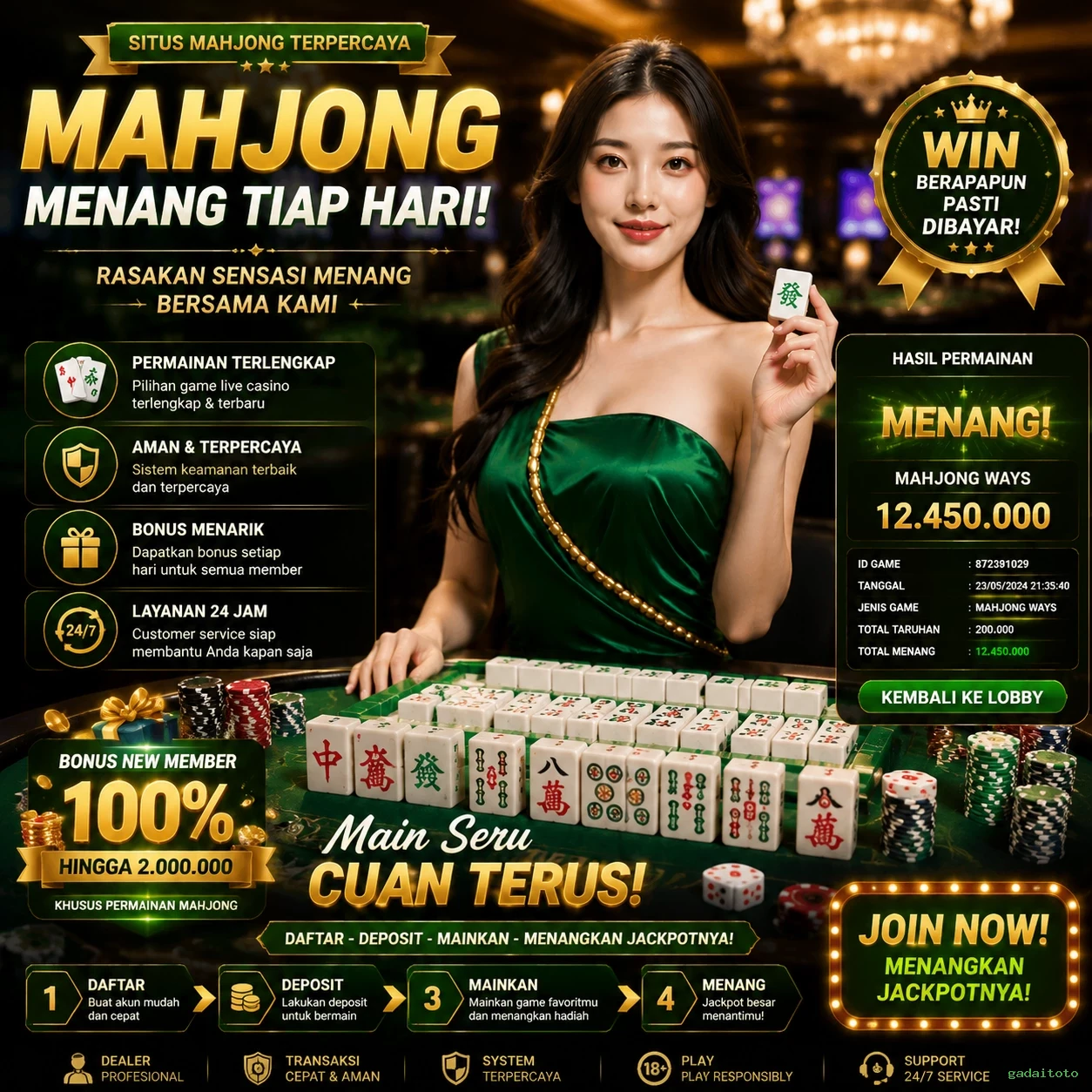Berbagai Jenis Permainan yang Tersedia di gadaitoto